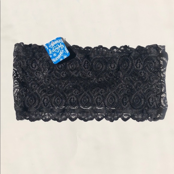 NEW Free People Seamless Lace Reversible Bandeau - Picture 4 of 8